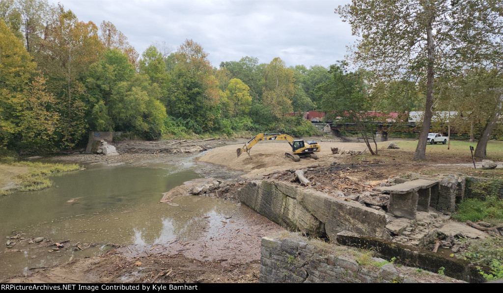 Mill Dam Demolition